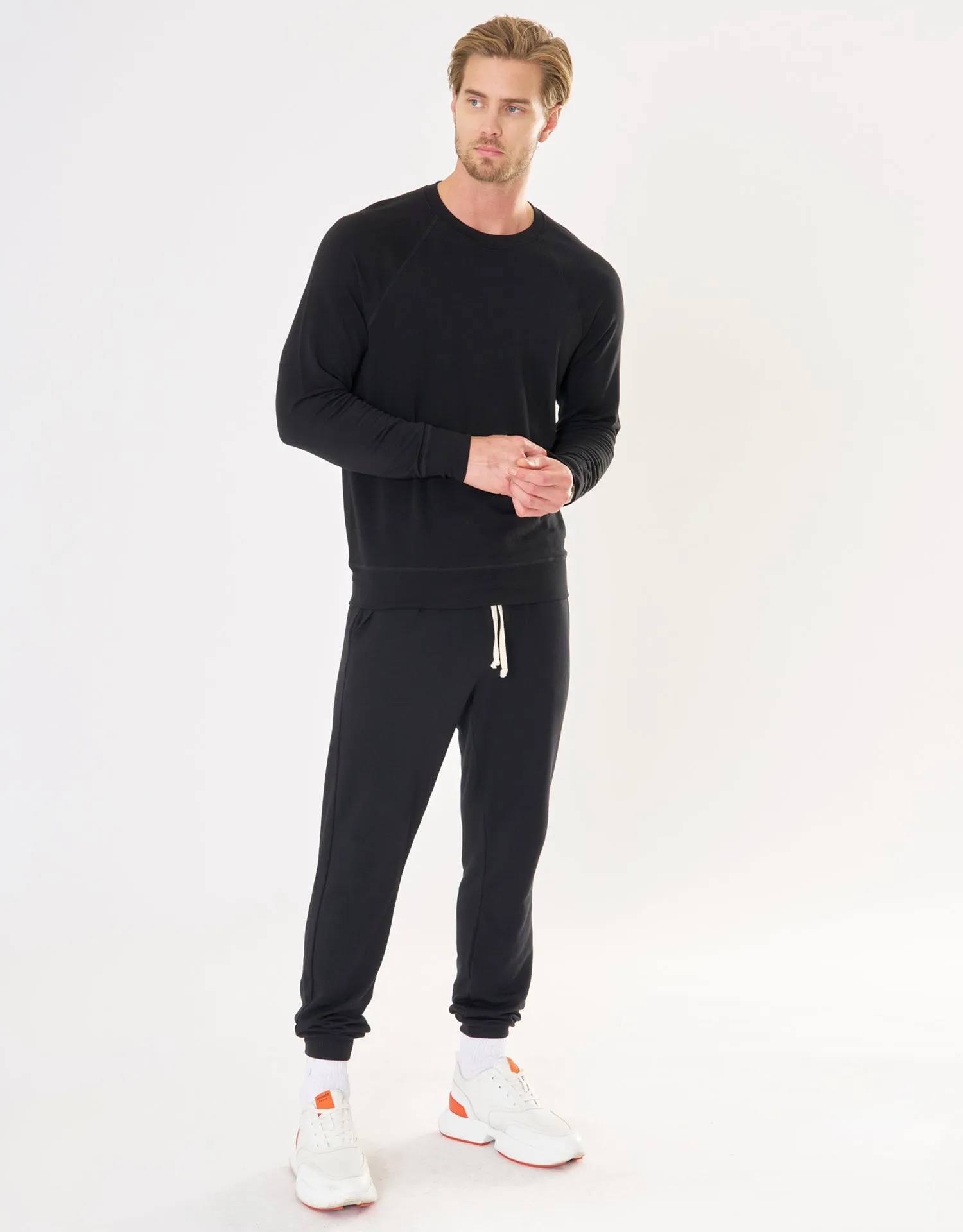 San Diego Sweatpant - Black sold by The Wheat Collection product image thumbnail 5