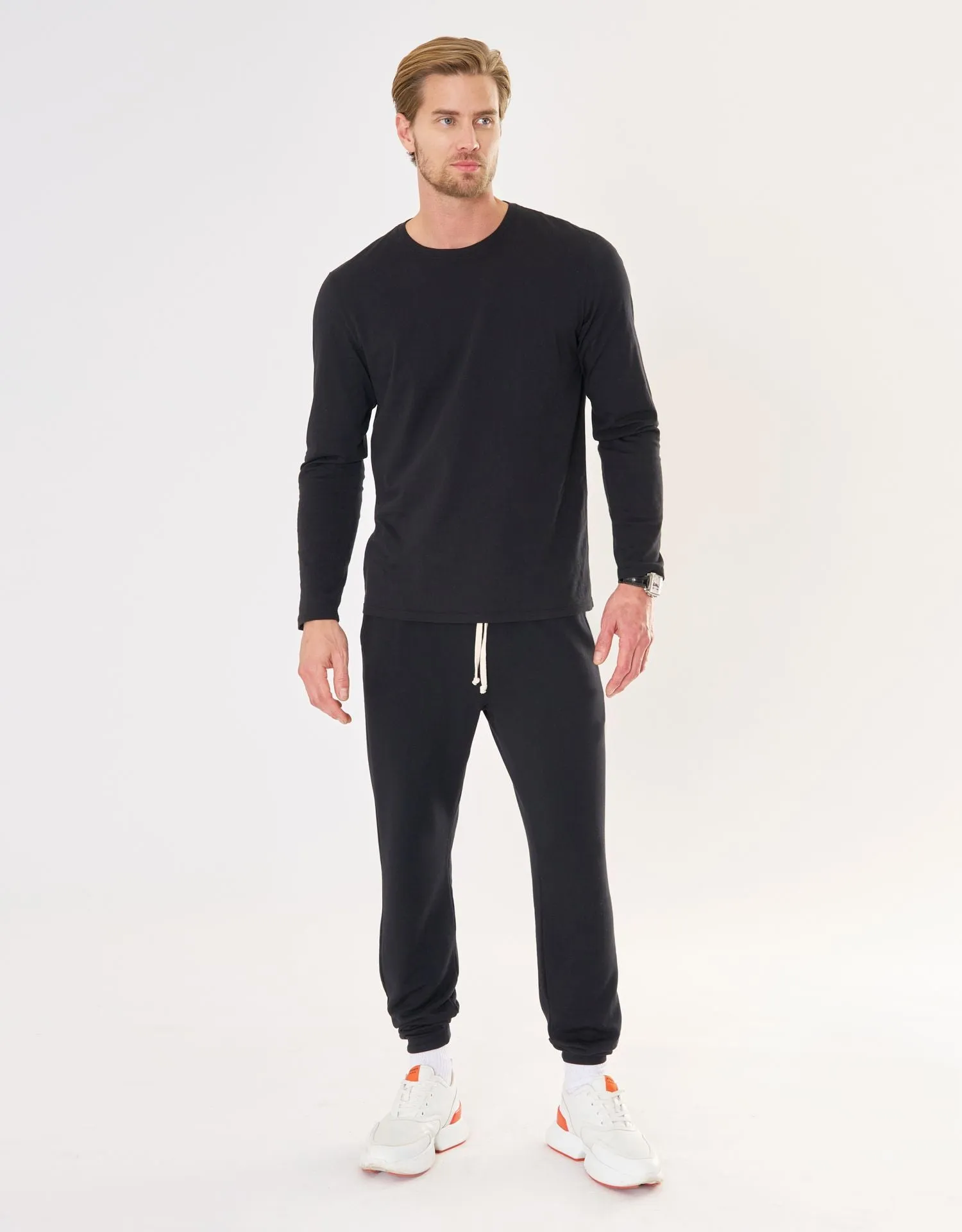 San Diego Sweatpant - Black sold by The Wheat Collection