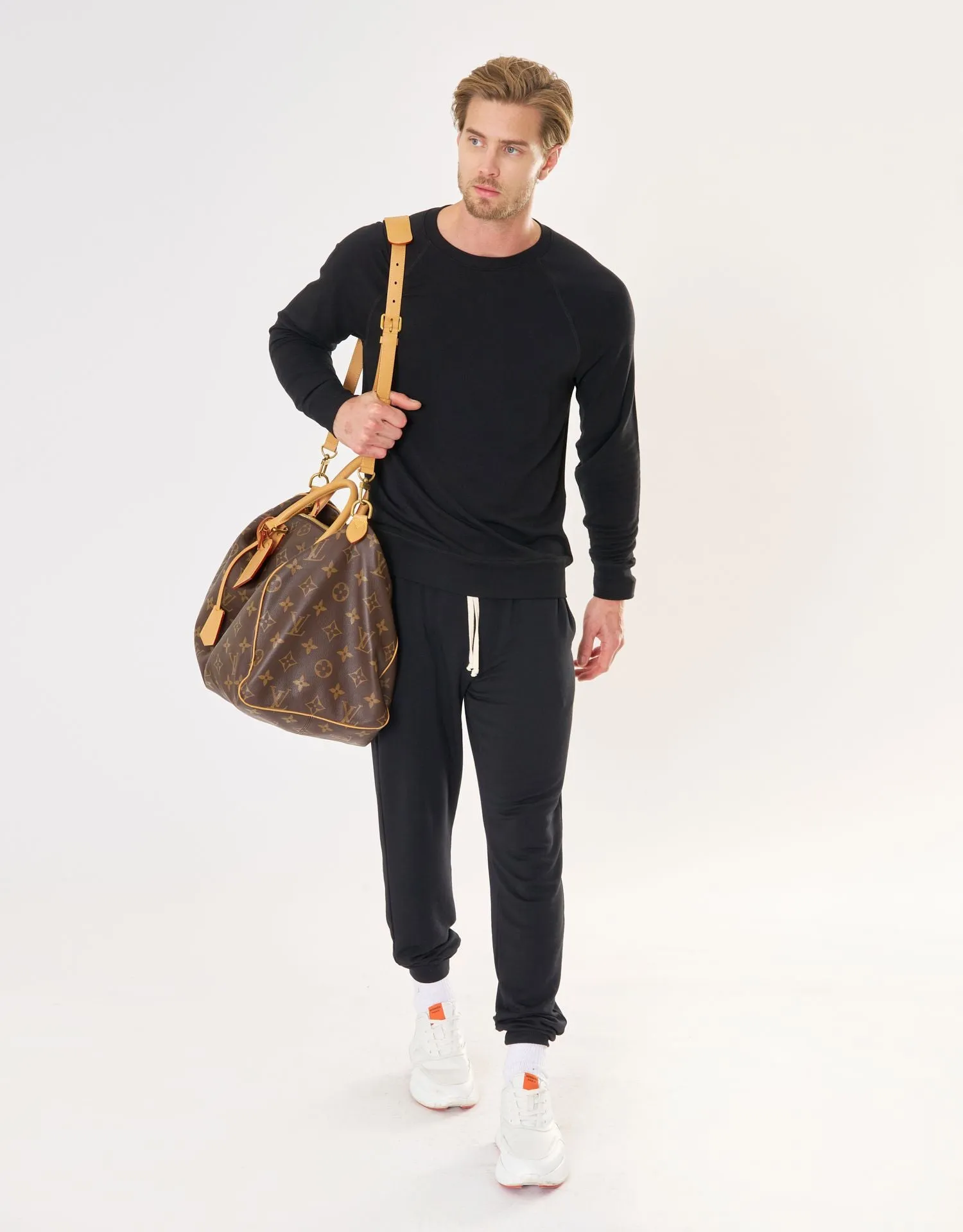 San Diego Sweatpant - Black sold by The Wheat Collection product image thumbnail 4
