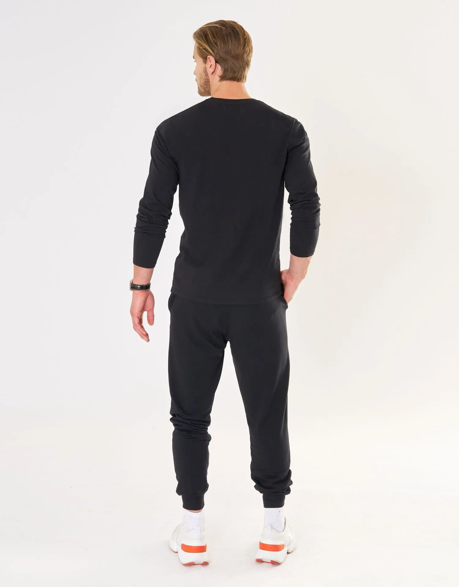 San Diego Sweatpant - Black sold by The Wheat Collection product image thumbnail 3