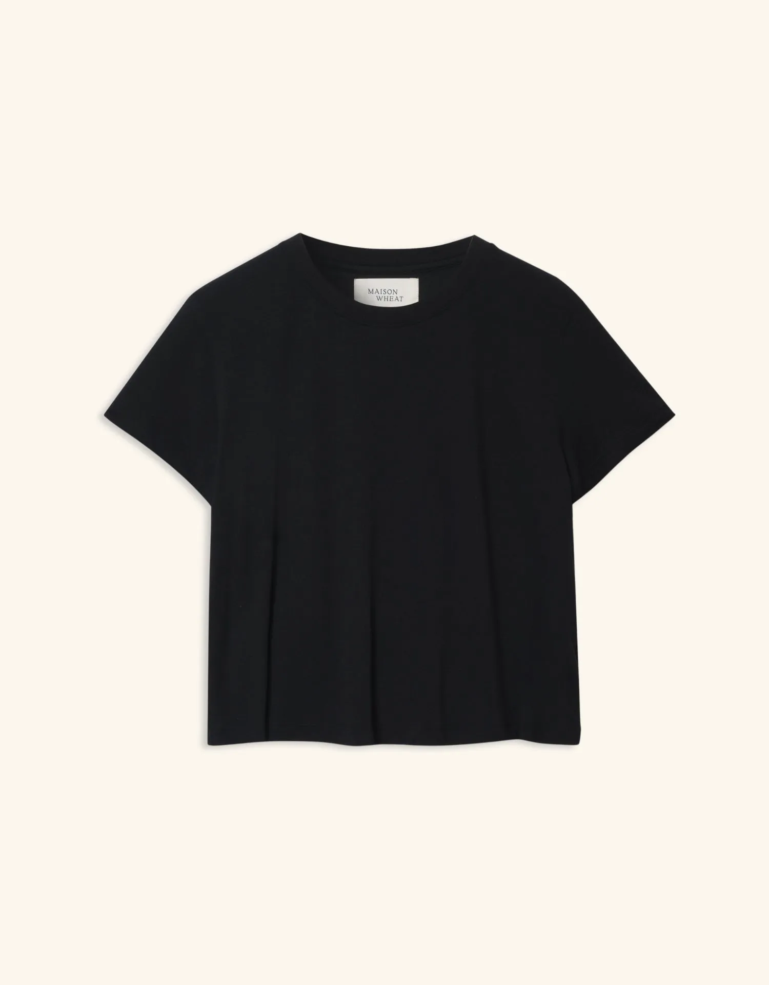 Brooklyn Tee - Black sold by The Wheat Collection product image thumbnail 4