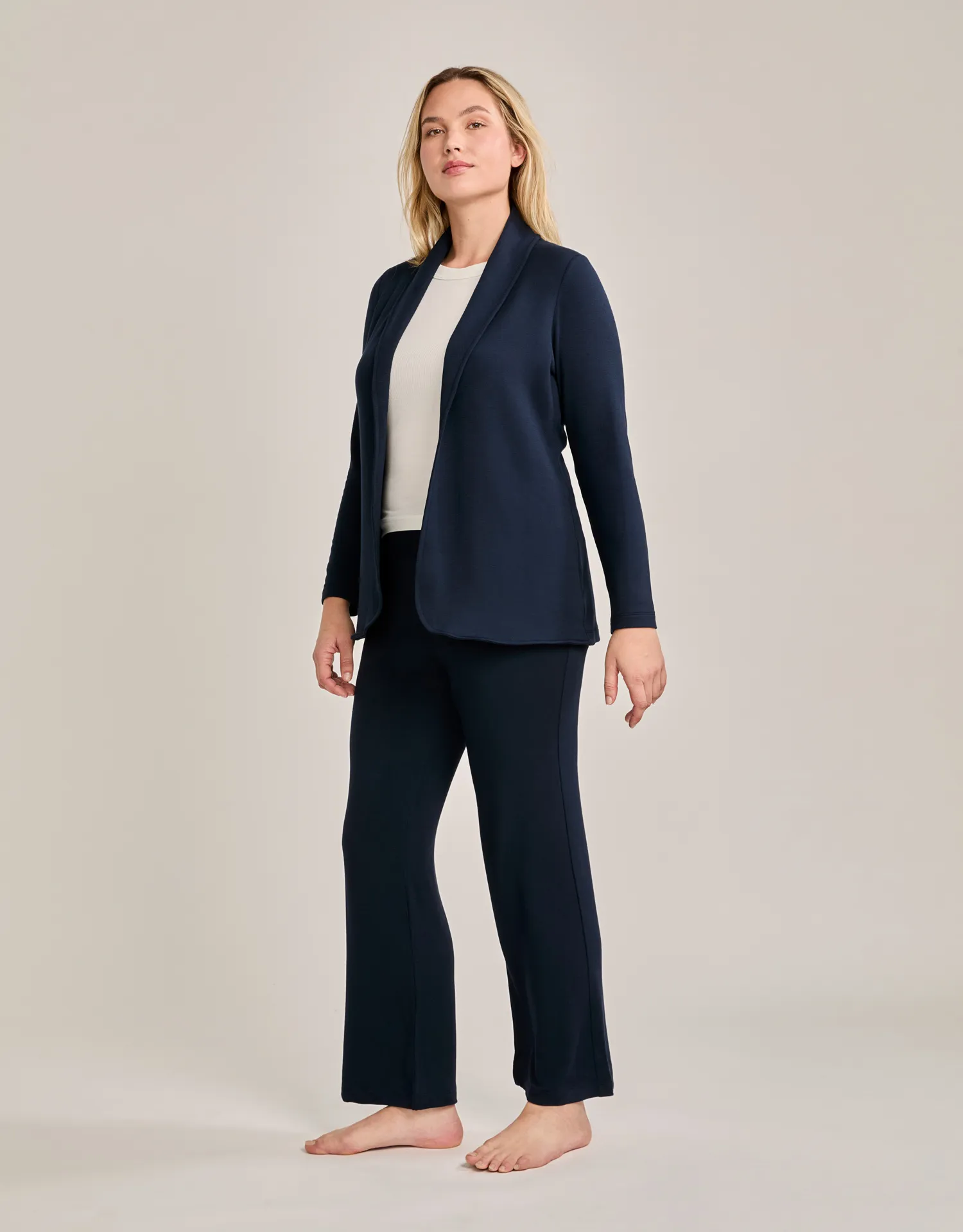 London Blazer - Navy sold by The Wheat Collection product image thumbnail 2