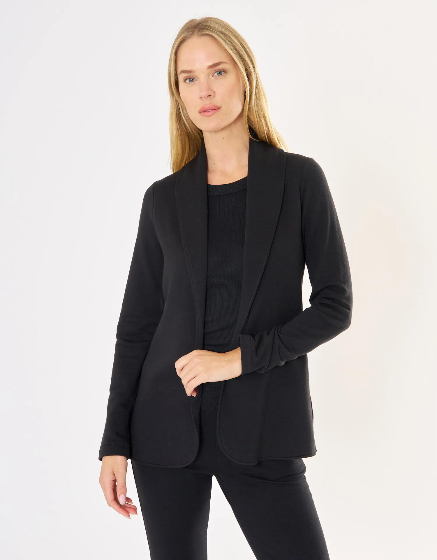 London Blazer - Black sold by The Wheat Collection product image thumbnail 3
