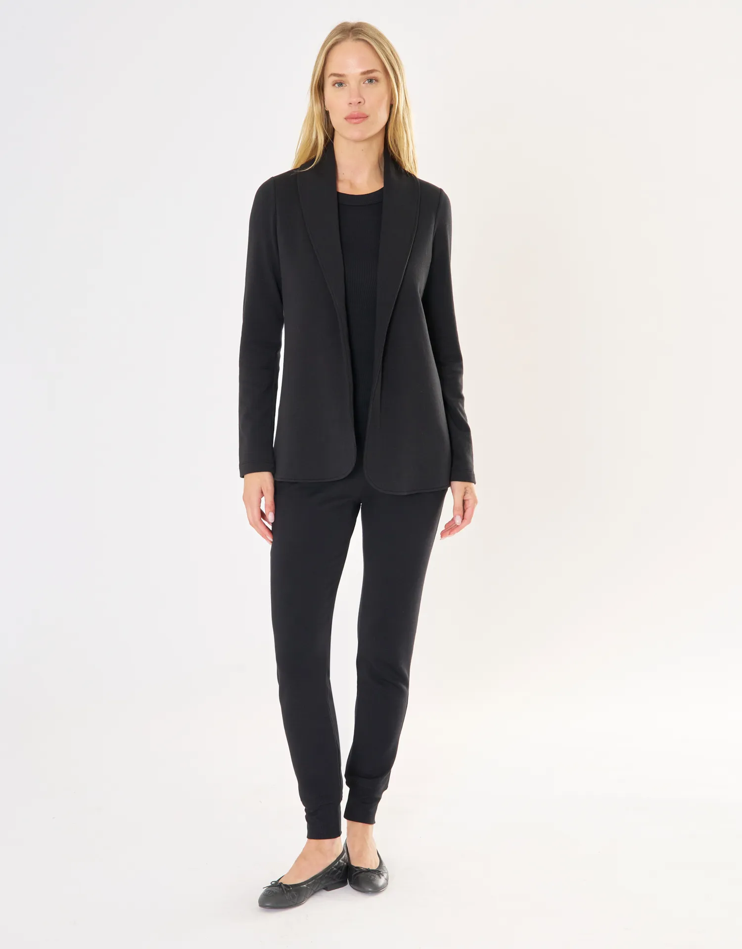 London Blazer - Black sold by The Wheat Collection product image thumbnail 2