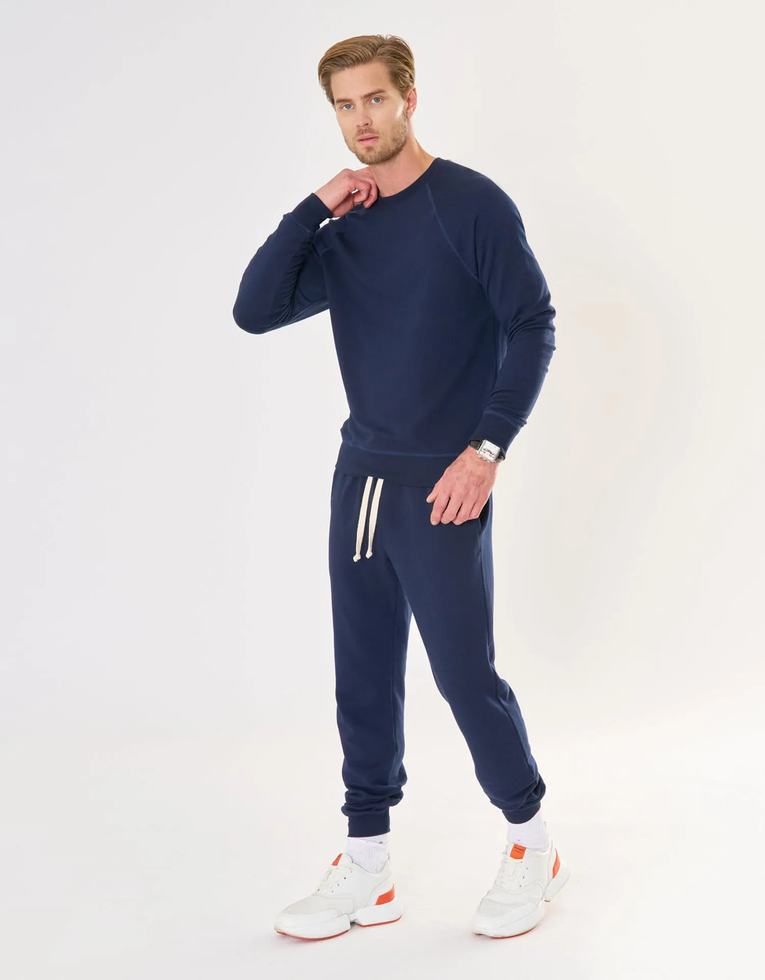 Santa Monica Sweatshirt - Navy sold by The Wheat Collection product image thumbnail 3