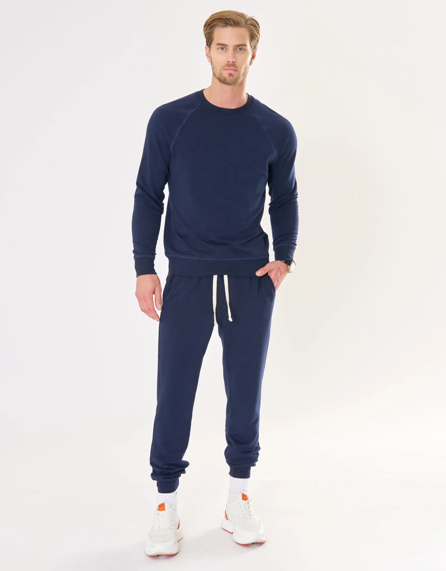 Santa Monica Sweatshirt - Navy sold by The Wheat Collection product image thumbnail 2