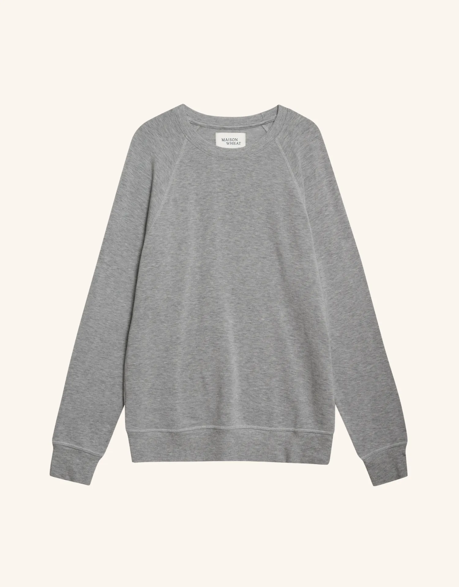 Santa Monica Sweatshirt - Heather Grey sold by The Wheat Collection product image thumbnail 5