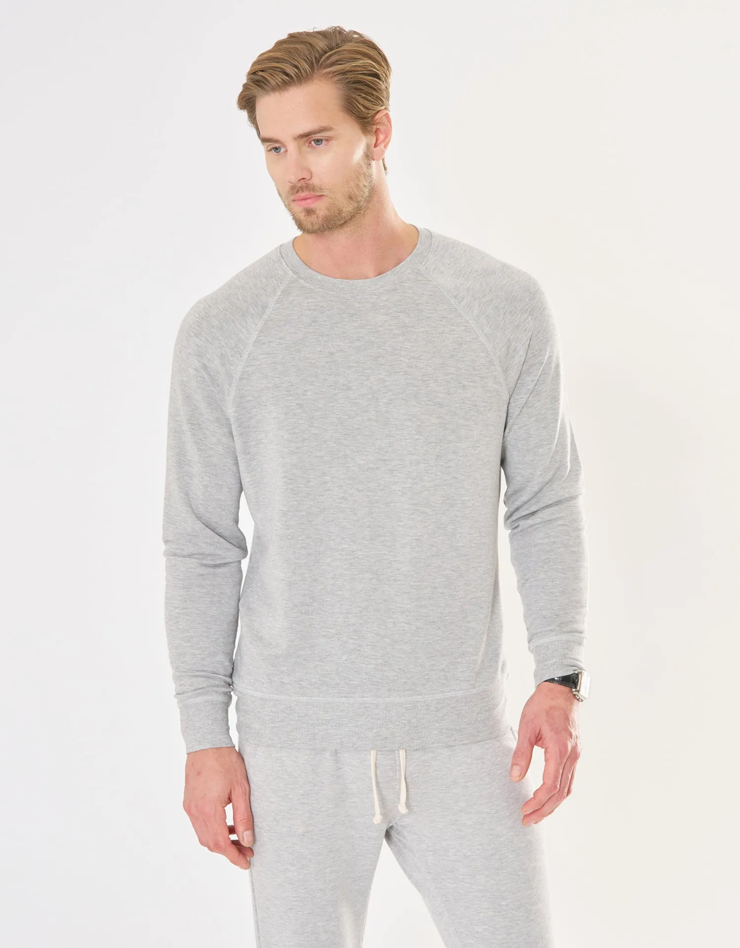 Santa Monica Sweatshirt - Heather Grey sold by The Wheat Collection product image thumbnail 3