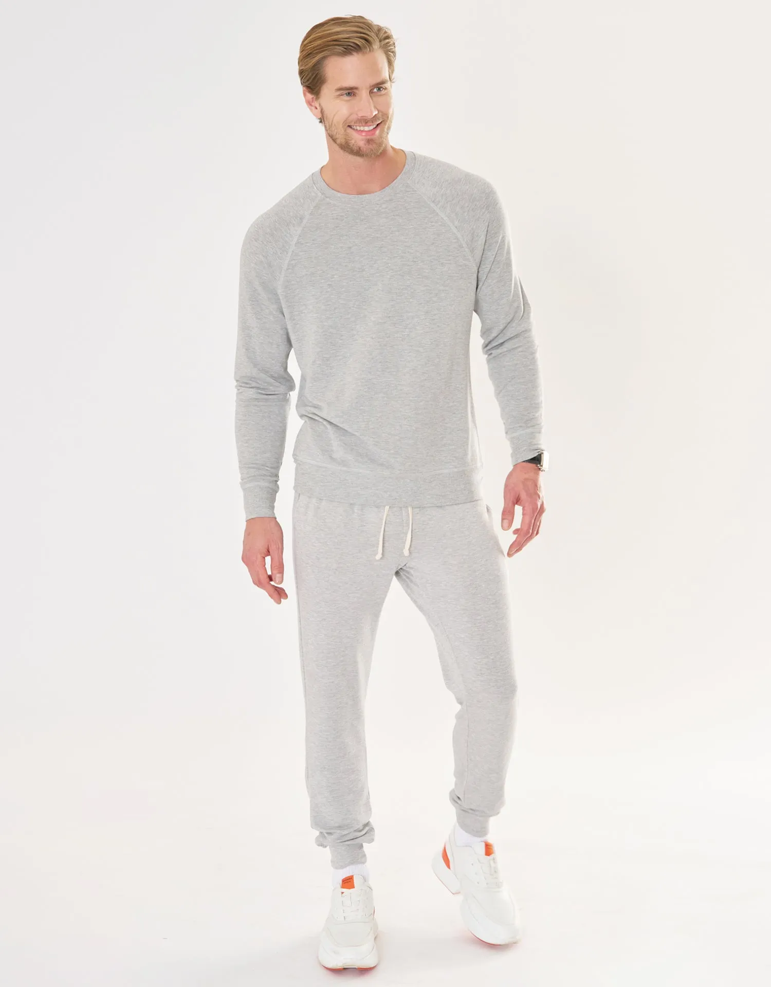 Santa Monica Sweatshirt - Heather Grey sold by The Wheat Collection product image thumbnail 2