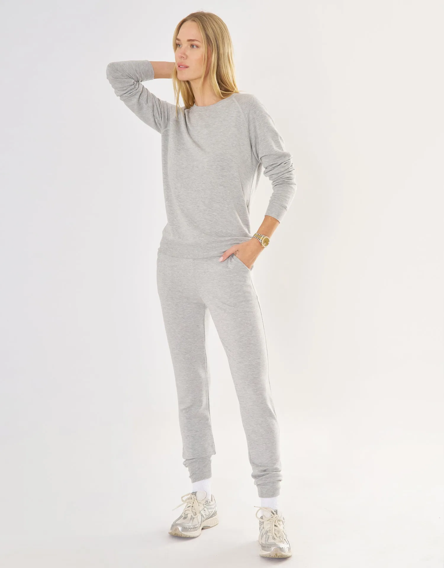 Nashville Sweatshirt - Heather Grey sold by The Wheat Collection product image thumbnail 2