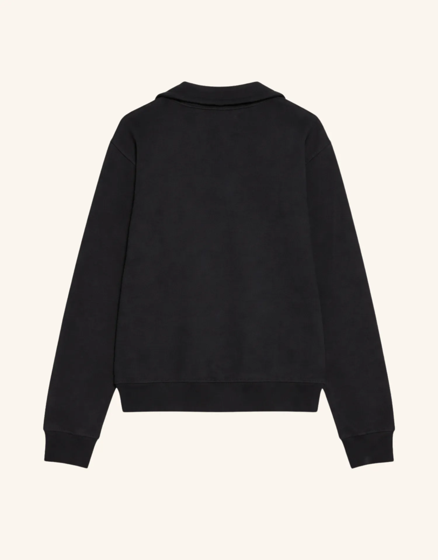 Oxford Unisex Quarter Zip - Washed Black sold by The Wheat Collection product image thumbnail 5