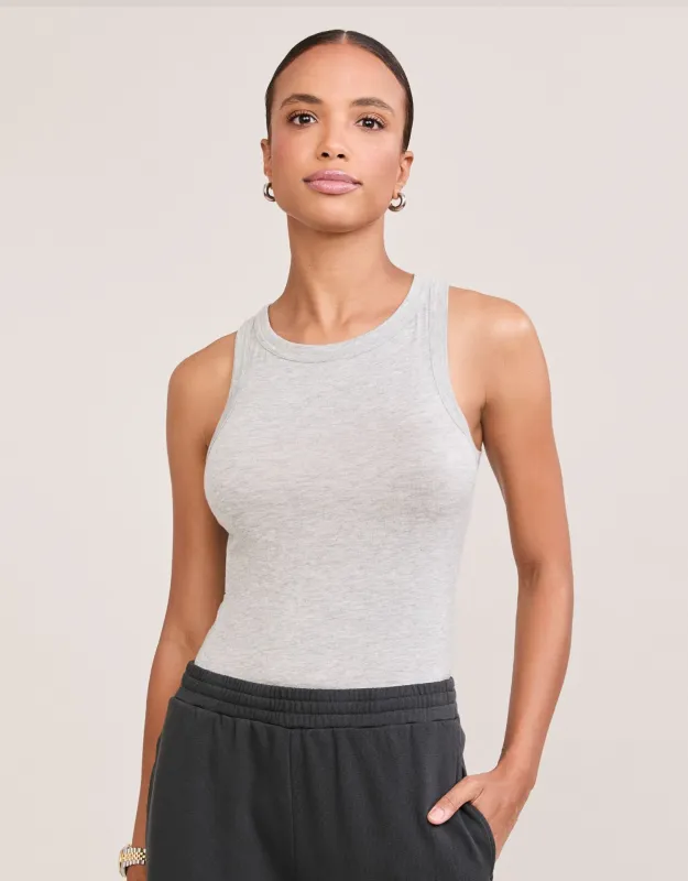Asheville Tank - Heather Grey sold by The Wheat Collection