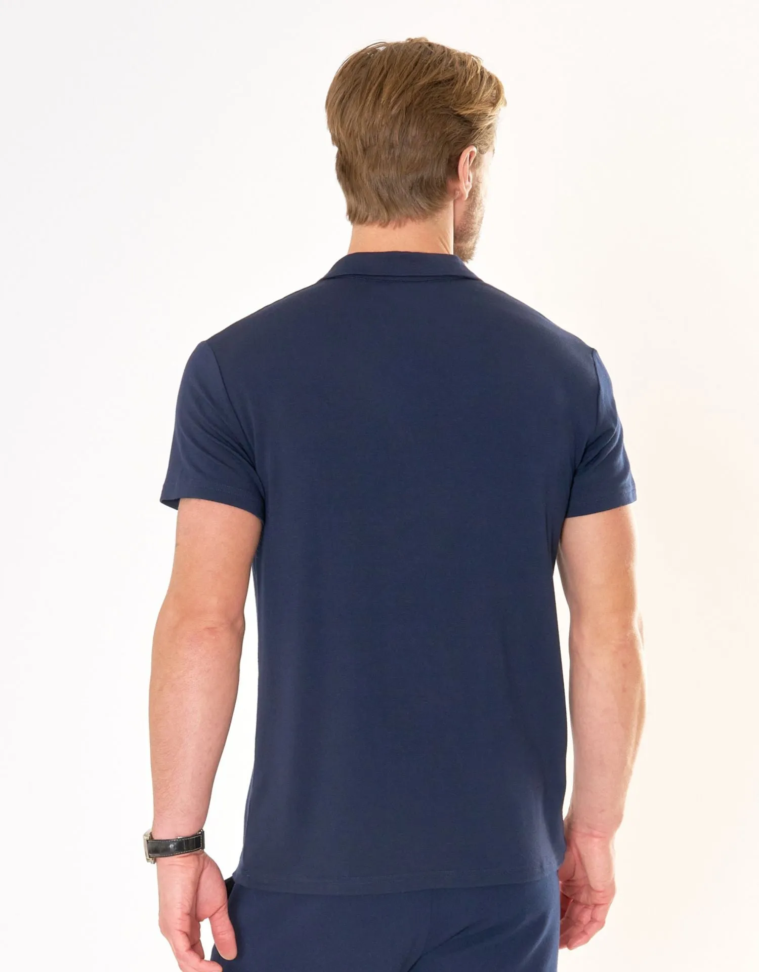 Kennebunk Polo - Navy sold by The Wheat Collection product image thumbnail 3