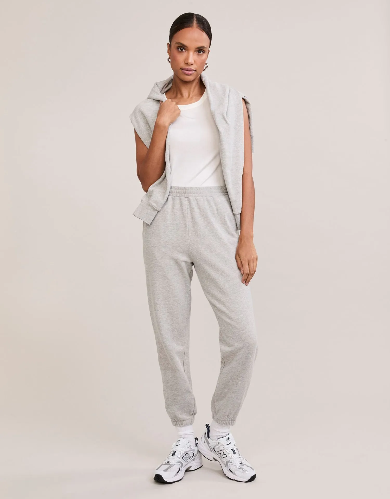 Berkeley Sweatpant - Heather Grey sold by The Wheat Collection product image thumbnail 2