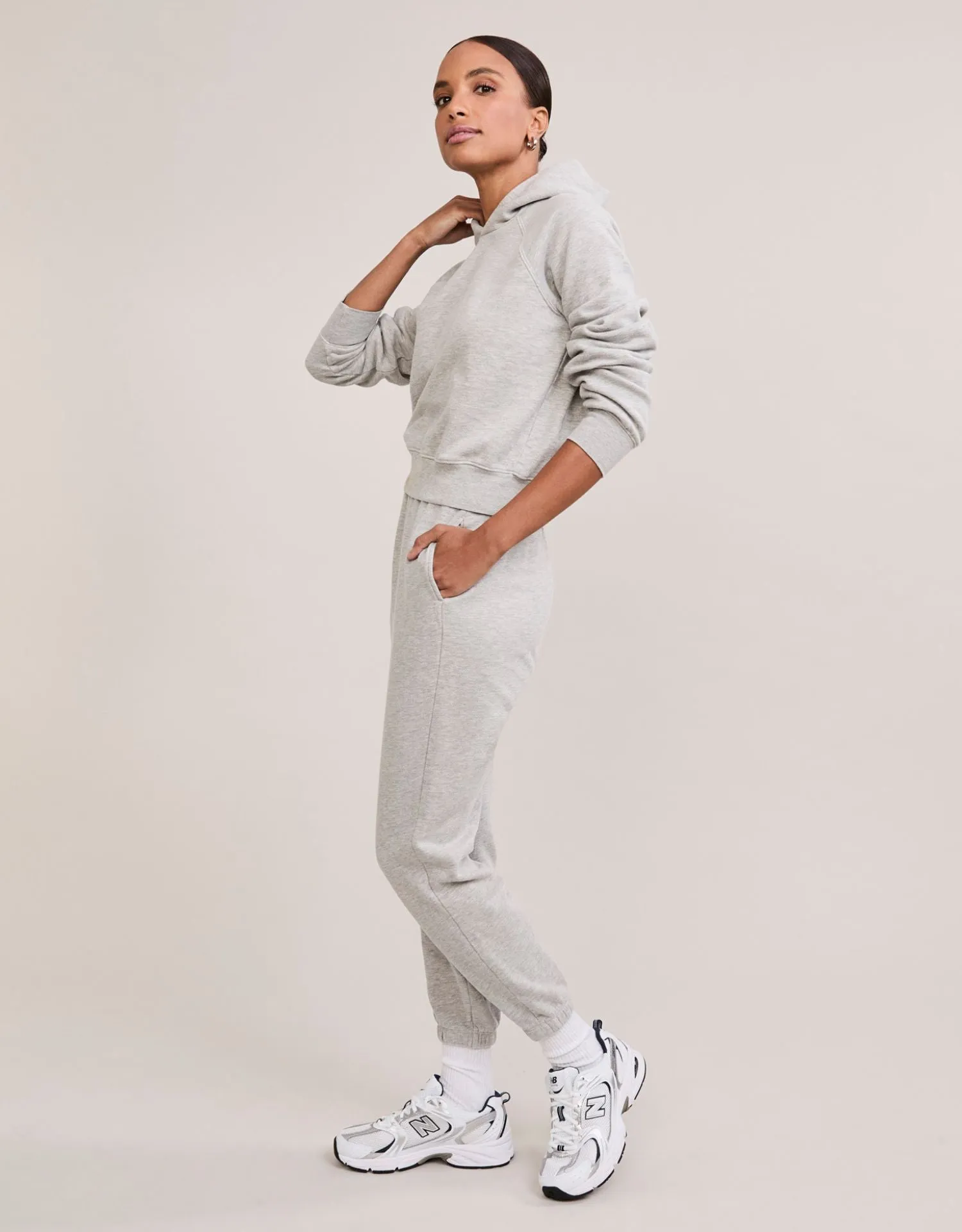 Berkeley Sweatpant - Heather Grey sold by The Wheat Collection product image thumbnail 5