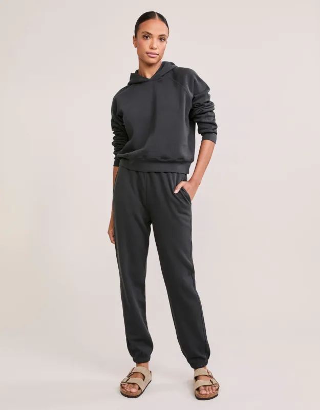 Berkeley Sweatpant - Washed Black made by The Wheat Collection