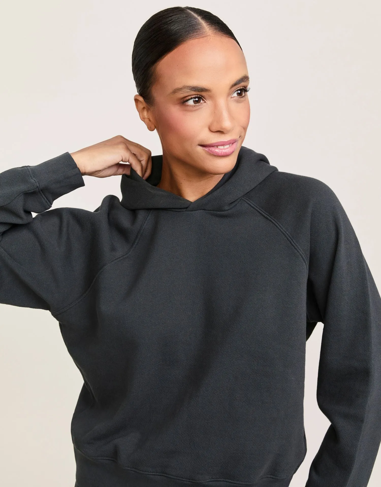Princeton Hoodie - Washed Black sold by The Wheat Collection product image thumbnail 3