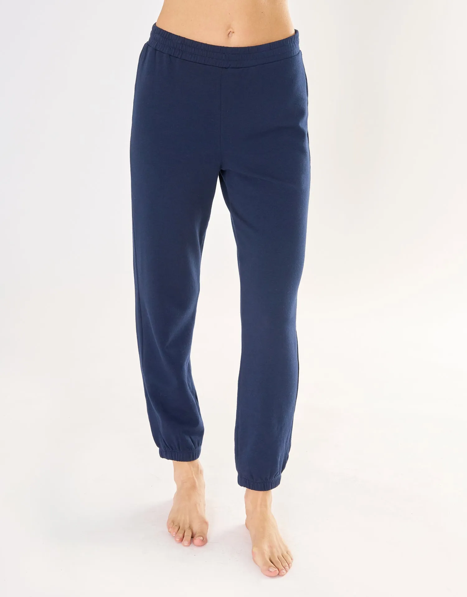 Alexandria Sweatpant - Navy sold by The Wheat Collection product image thumbnail 3