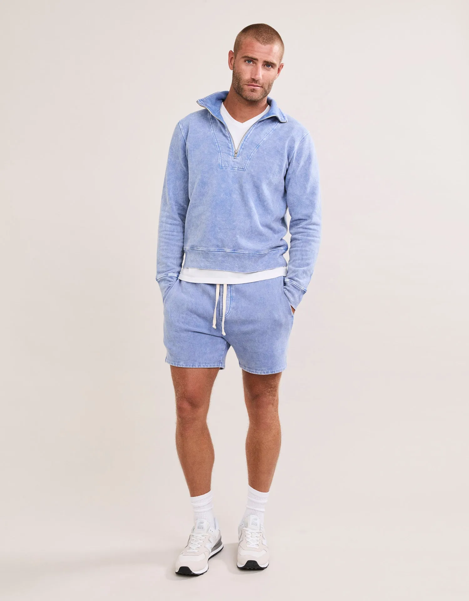 York Short - Blueberry sold by The Wheat Collection