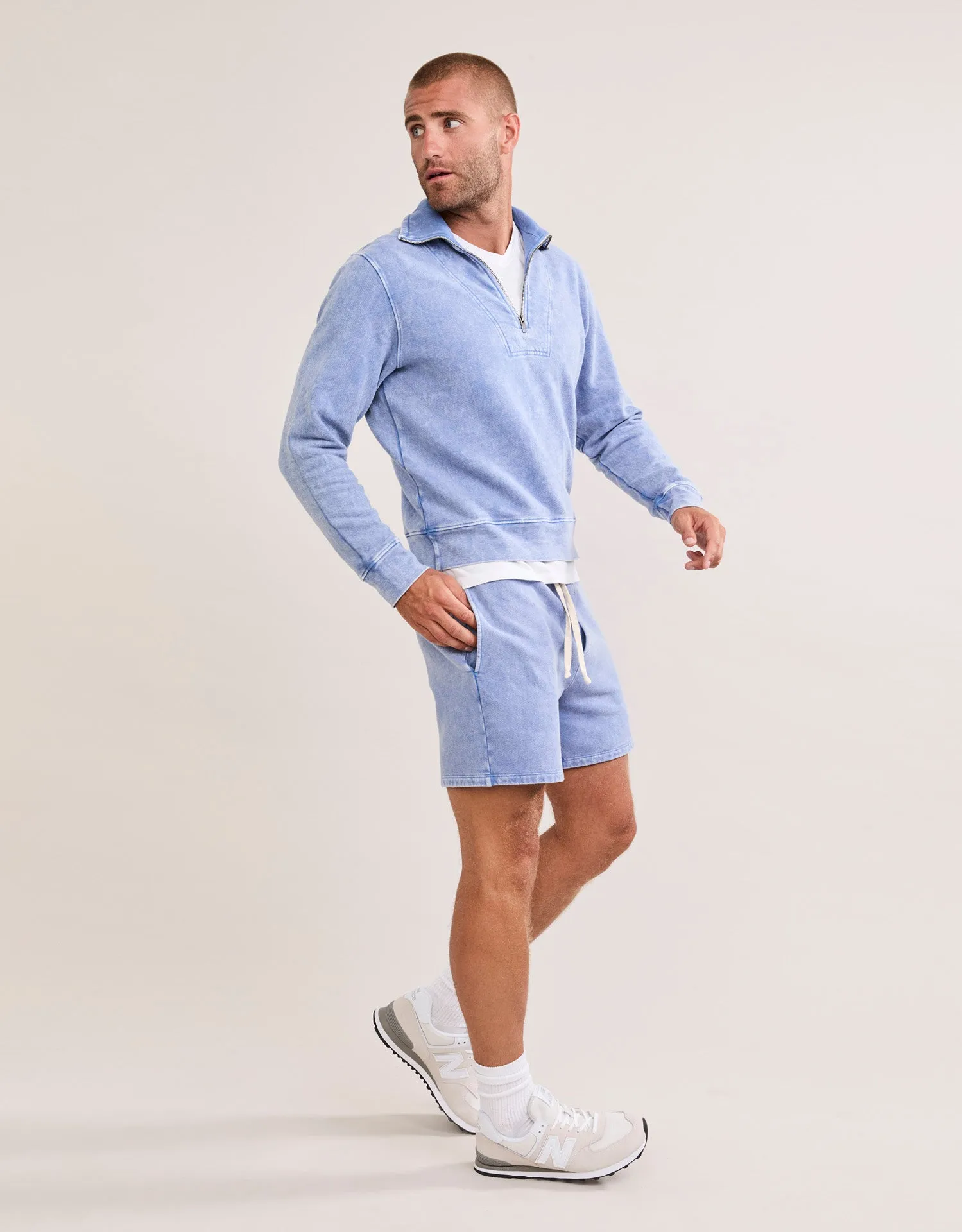 York Short - Blueberry sold by The Wheat Collection product image thumbnail 4