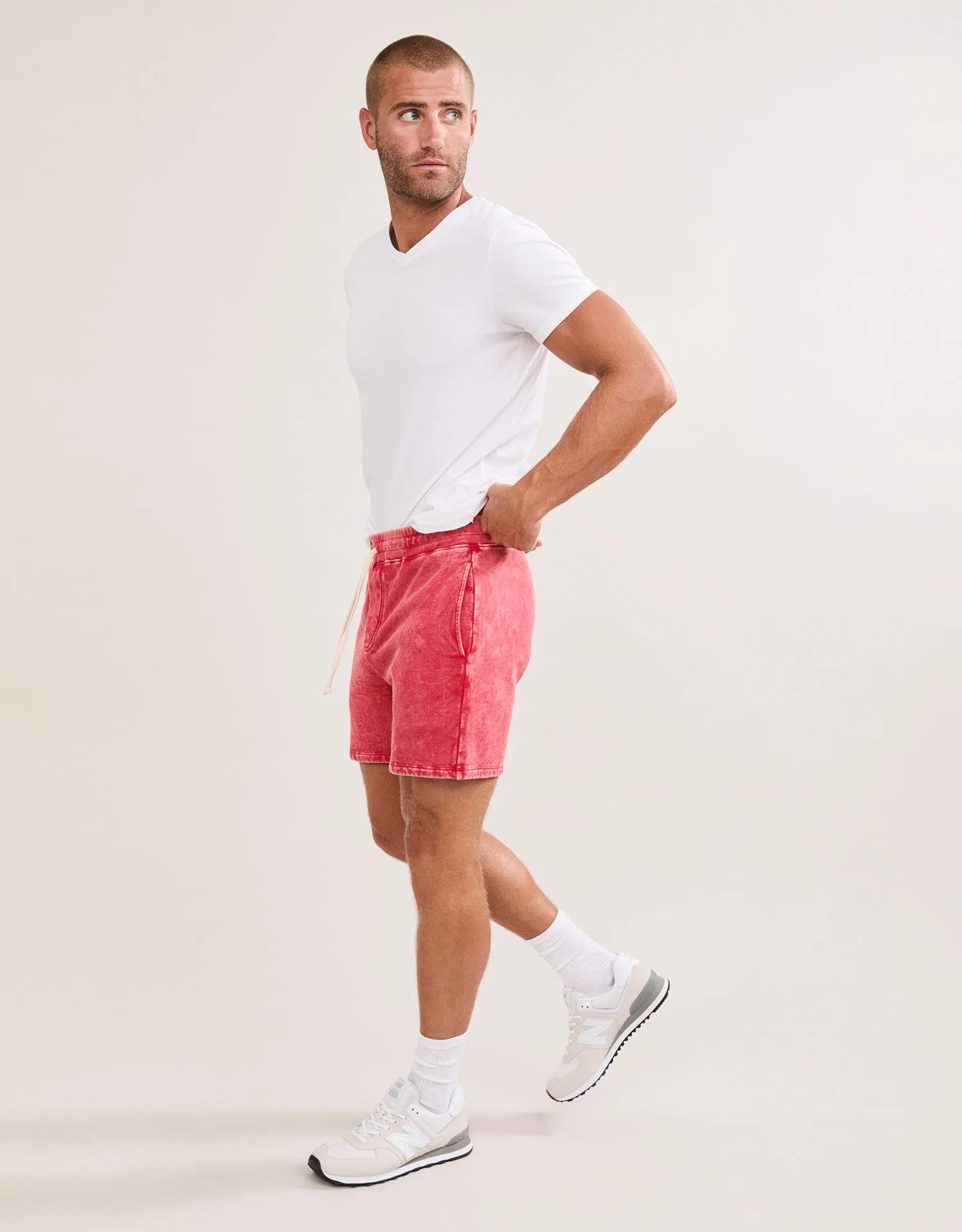 York Short - Cherry sold by The Wheat Collection product image thumbnail 5
