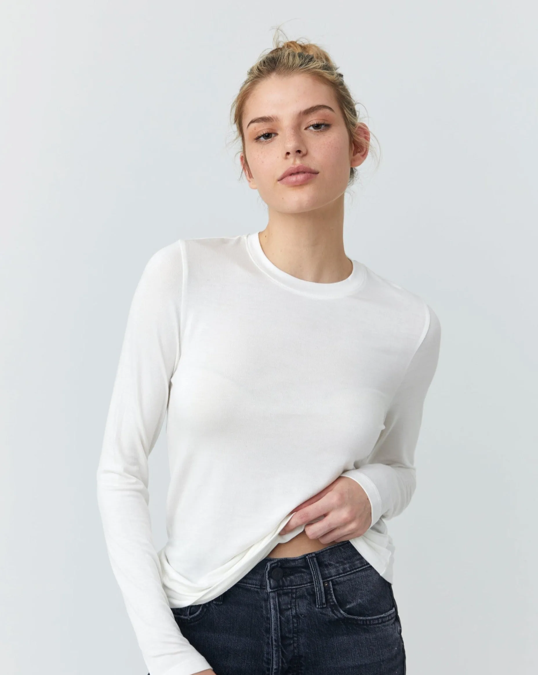 Chicago Long Sleeve - Charcoal sold by The Wheat Collection product image thumbnail 3