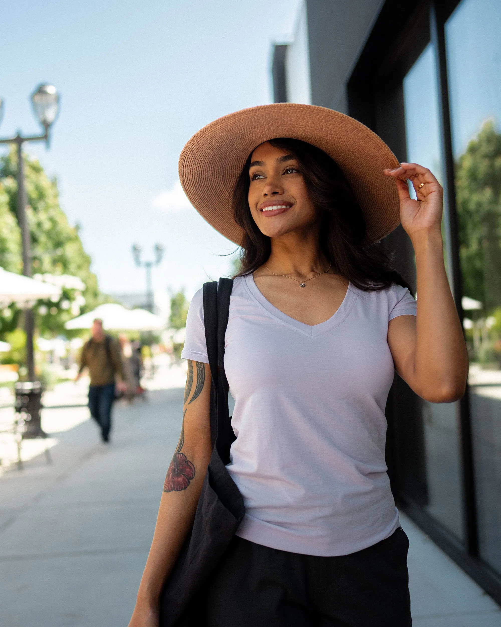 V Neck Tee sold by Woolly Clothing Co product image thumbnail 3
