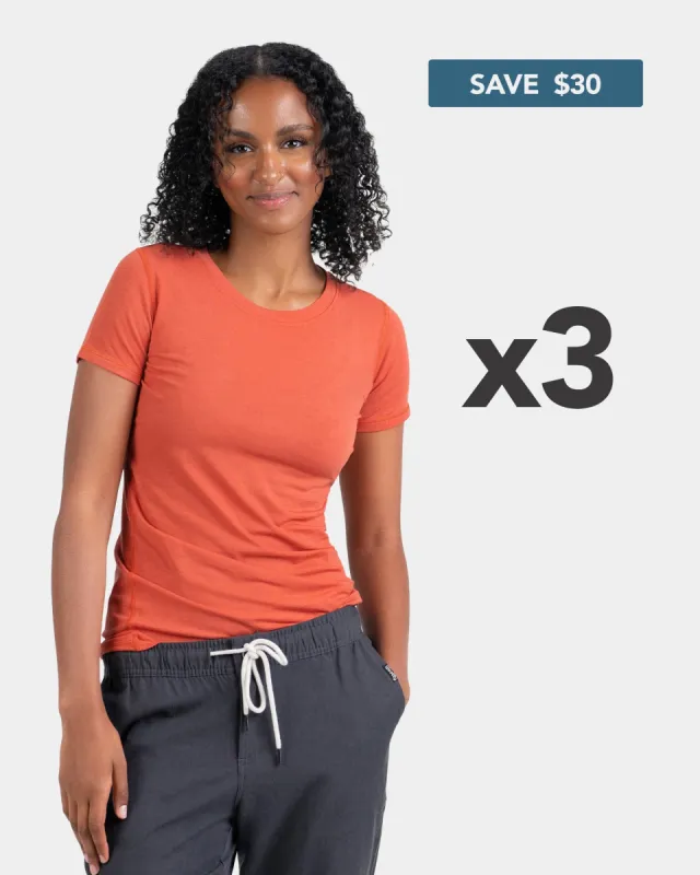 Women's Crew: 3-pack sold by Woolly Clothing Co