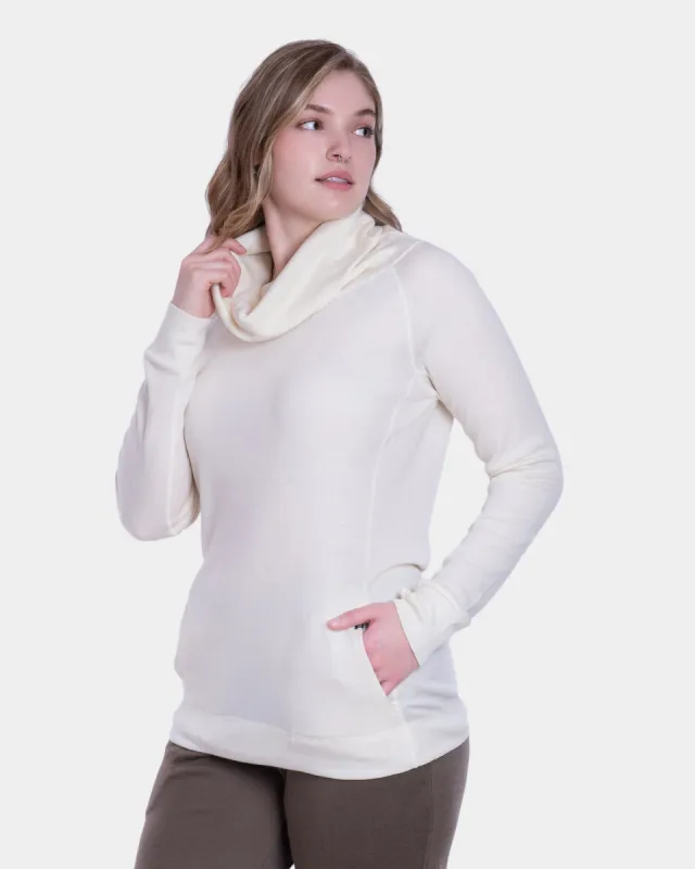 Pro-Knit Cowl Neck sold by Woolly Clothing Co