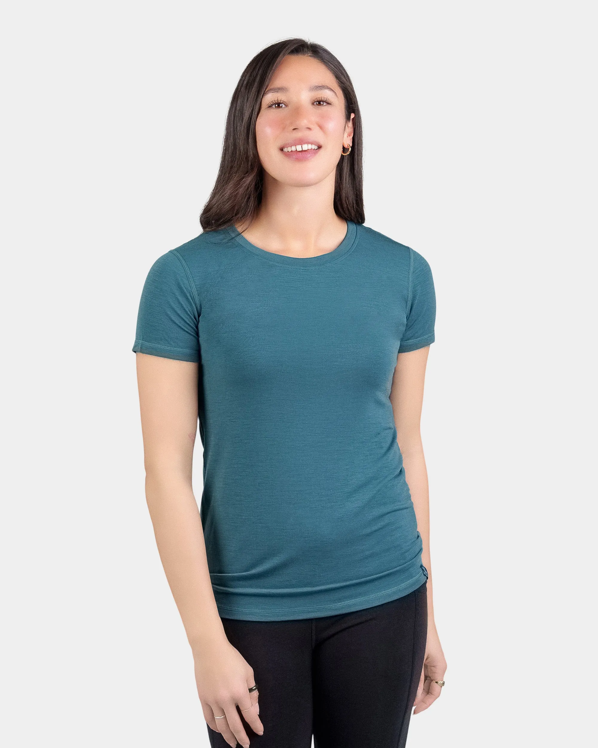Crew Neck Tee sold by Woolly Clothing Co product image thumbnail 5
