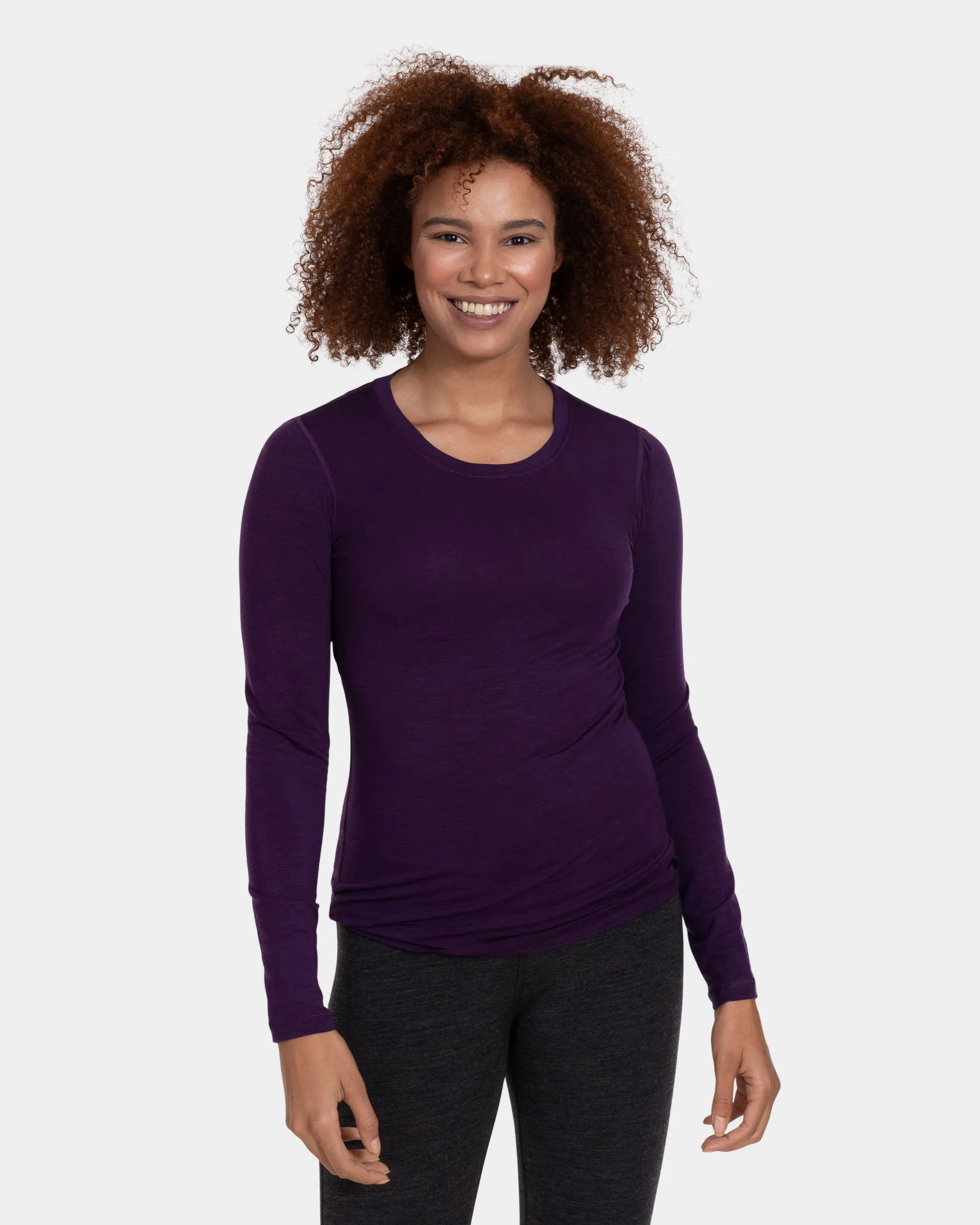 Long Sleeve Crew sold by Woolly Clothing Co product image thumbnail 4