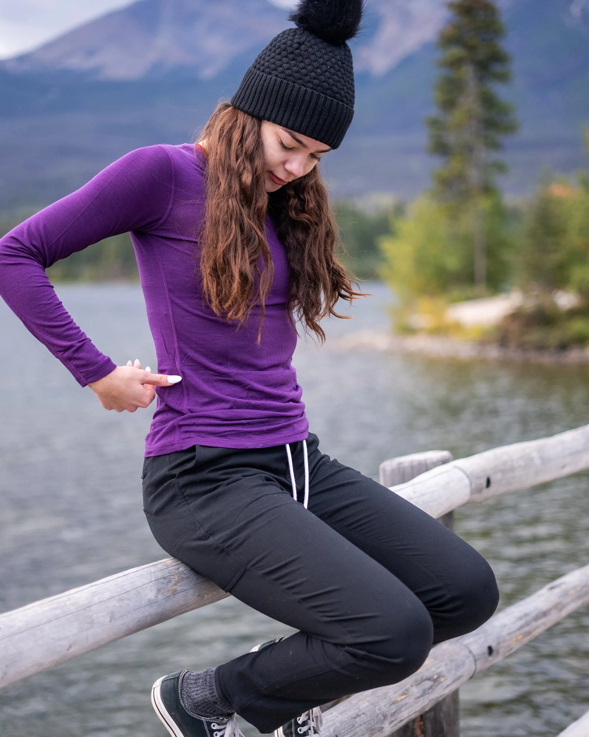 Long Sleeve Crew sold by Woolly Clothing Co product image thumbnail 2