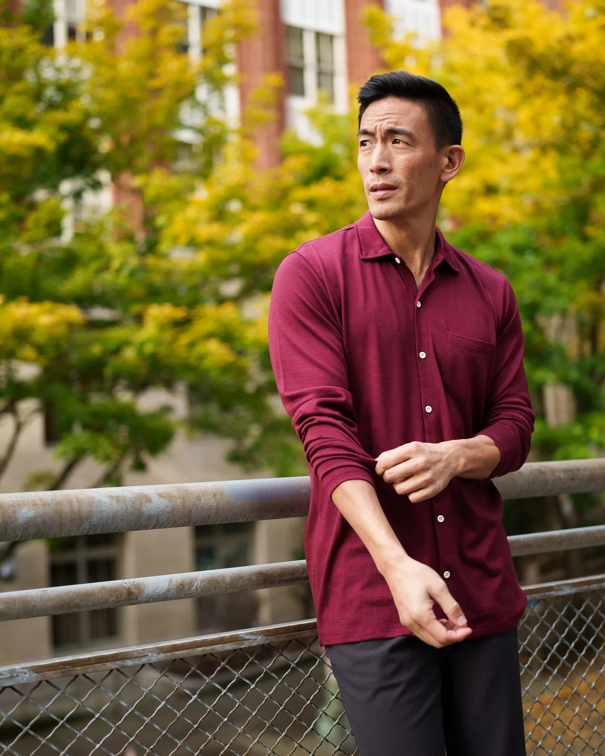 Long Sleeve Button Up sold by Woolly Clothing Co product image thumbnail 2