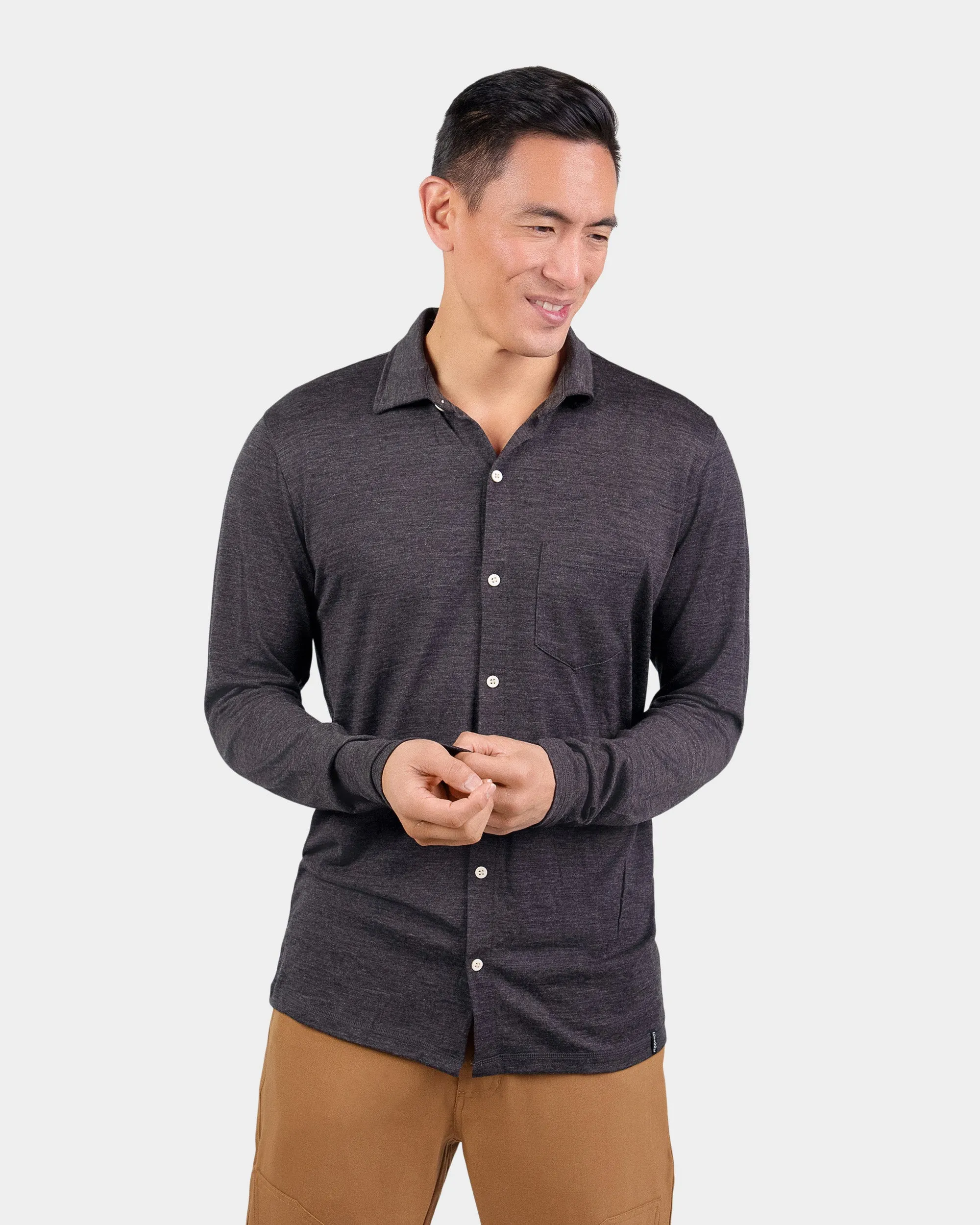 Long Sleeve Button Up sold by Woolly Clothing Co