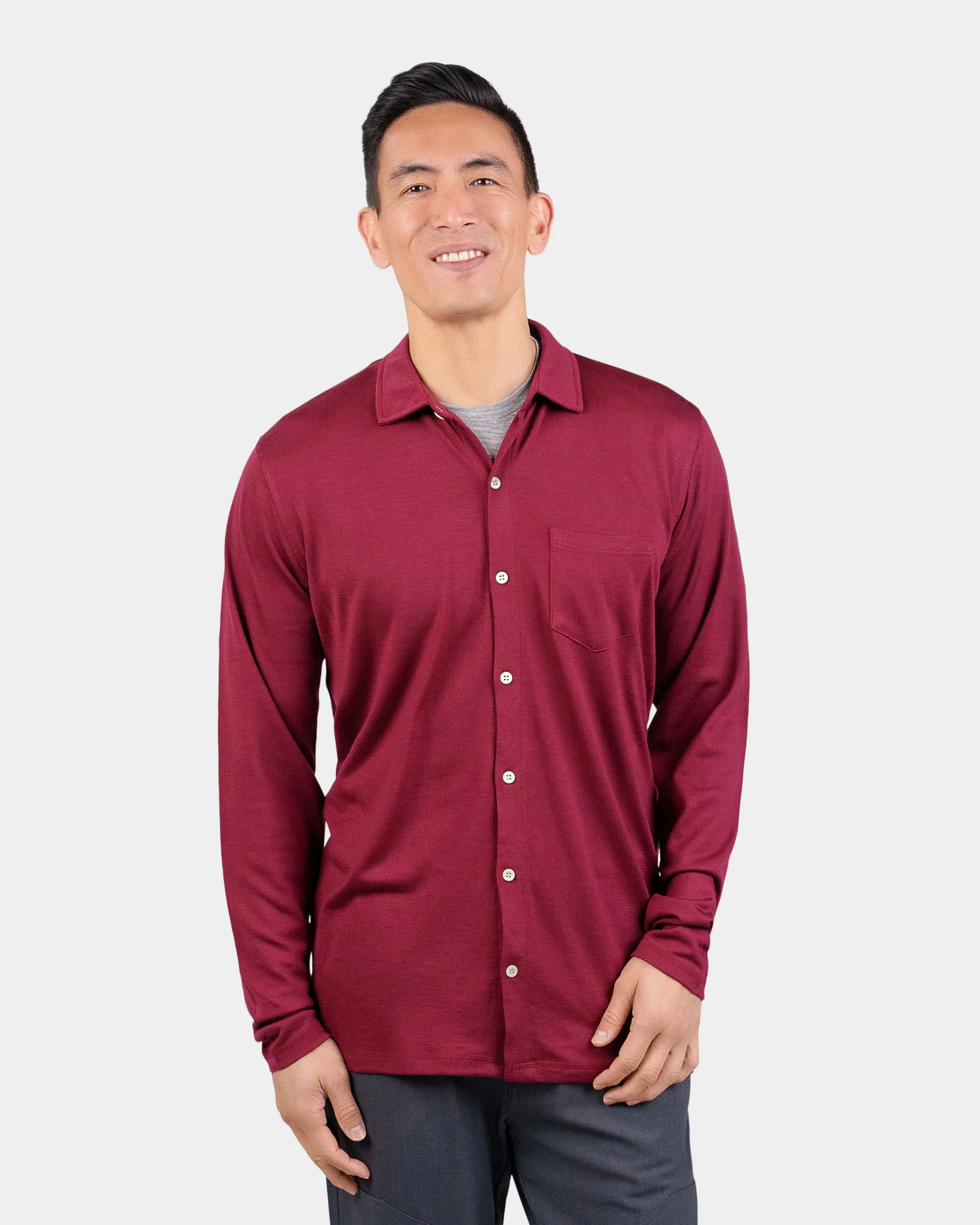 Long Sleeve Button Up sold by Woolly Clothing Co product image thumbnail 5