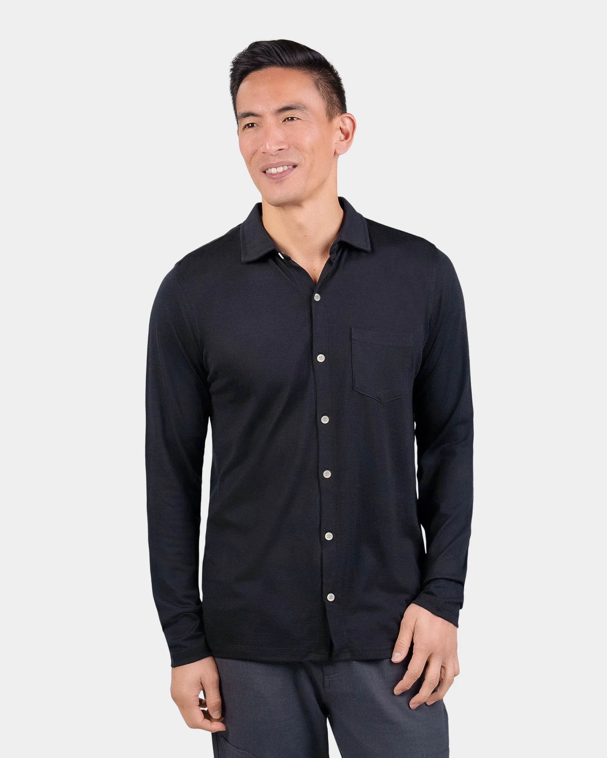 Long Sleeve Button Up sold by Woolly Clothing Co product image thumbnail 3