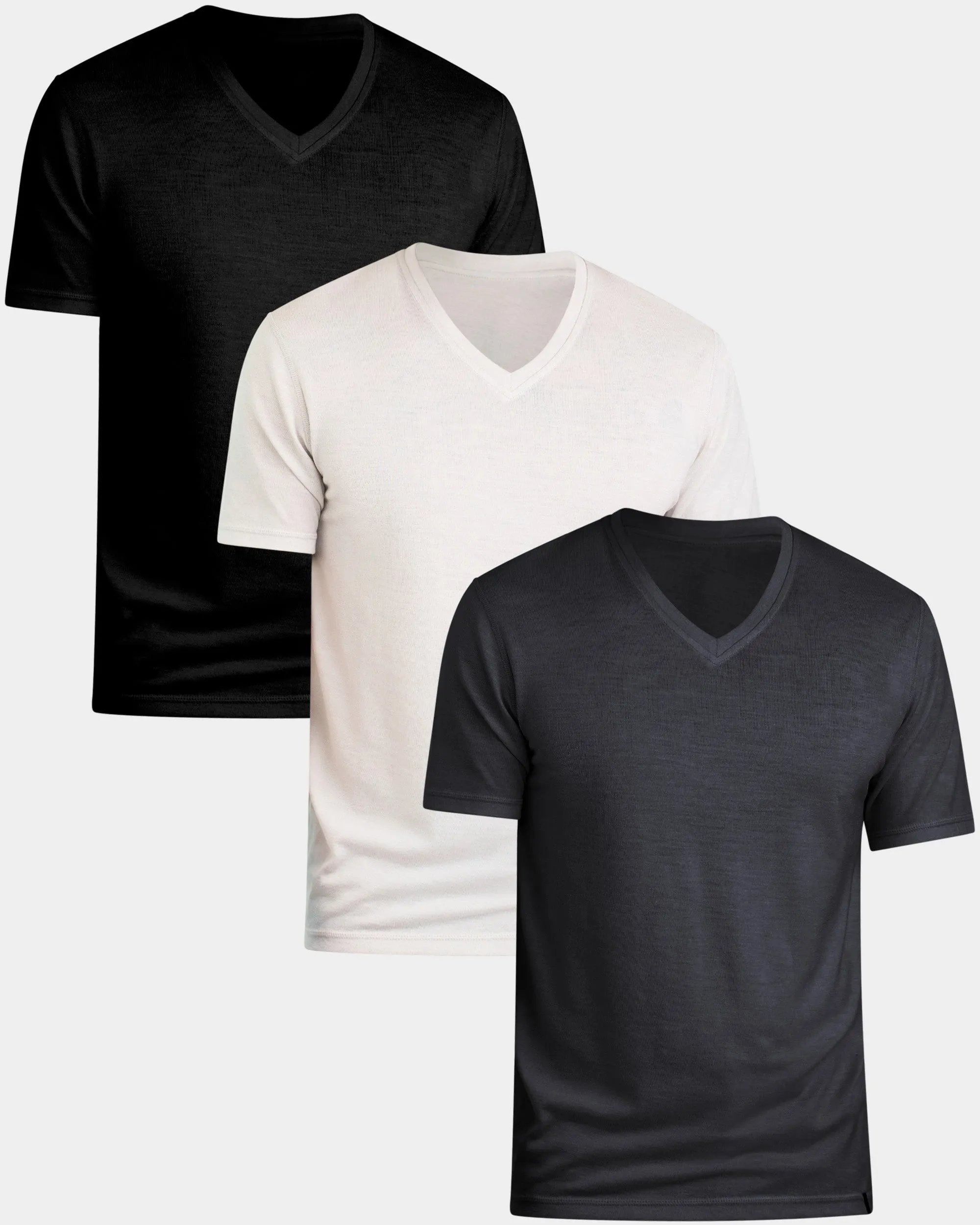 Everyday V Neck Tee 3 Pack sold by Woolly Clothing Co