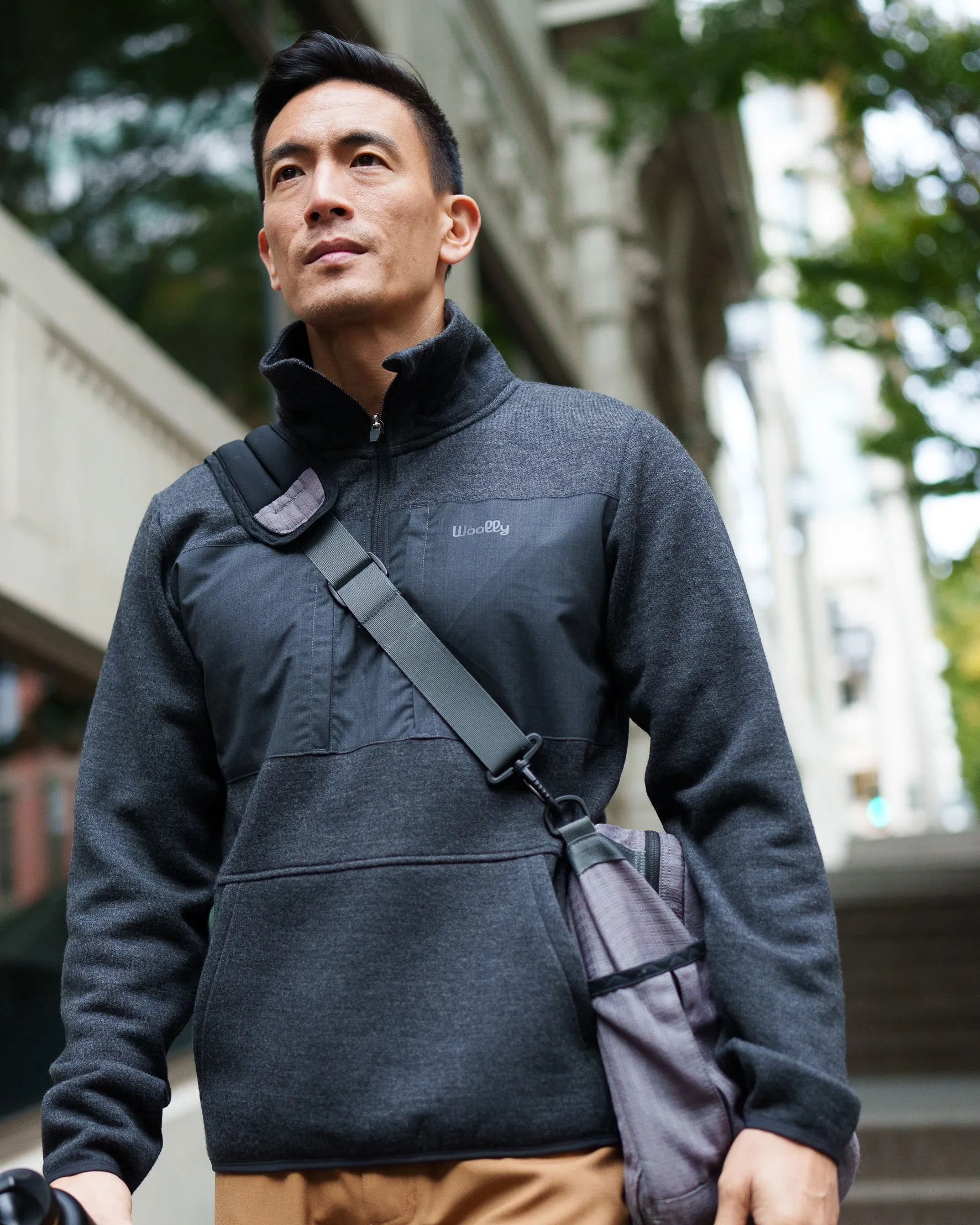 Merino Fleece Quarter Zip sold by Woolly Clothing Co product image thumbnail 2