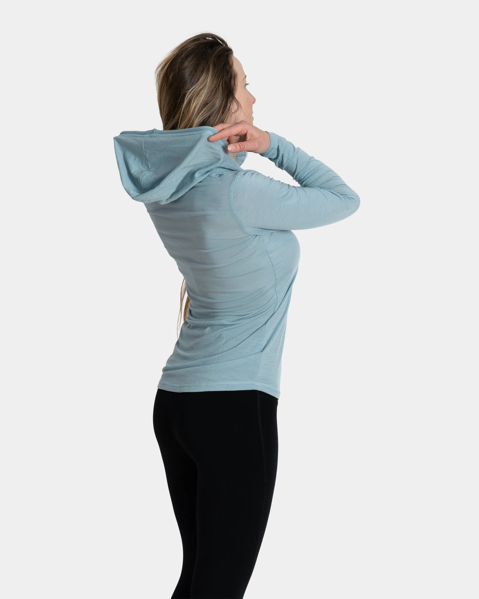 Henley Hoodie sold by Woolly Clothing Co product image thumbnail 4