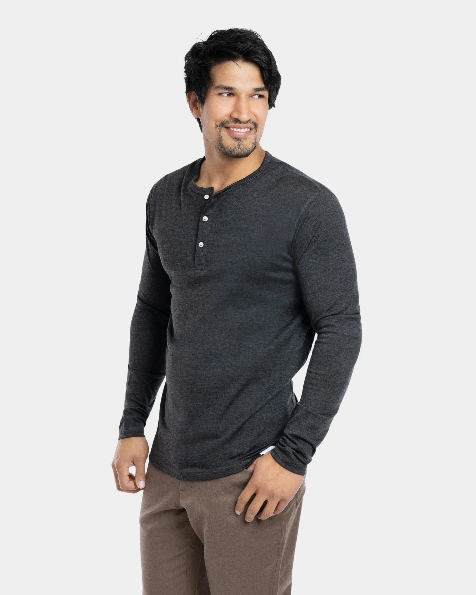 The Henley sold by Woolly Clothing Co