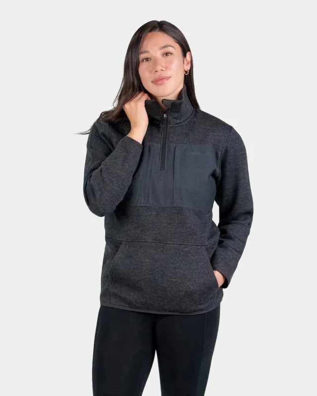 Merino Fleece Quarter Zip sold by Woolly Clothing Co