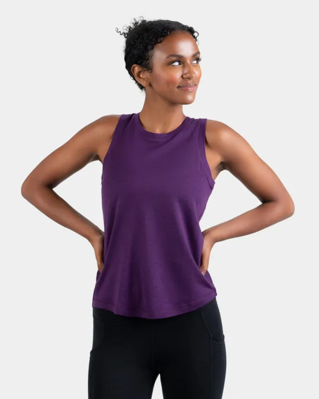 Women's MerinoAire® Tank sold by Woolly Clothing Co