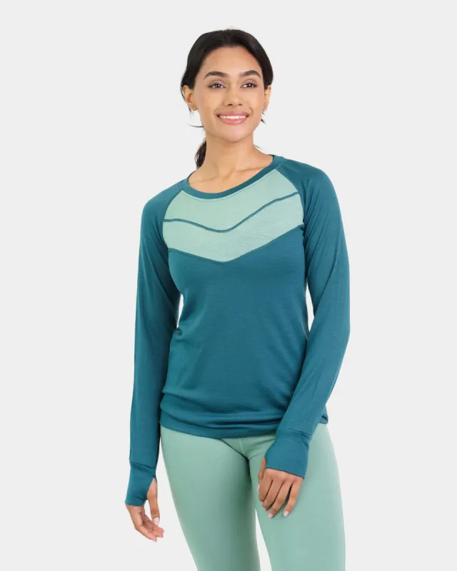 MerinoAire® Long Sleeve sold by Woolly Clothing Co
