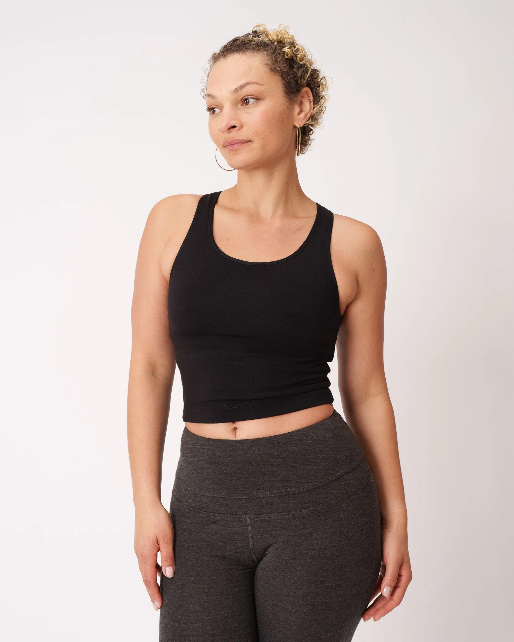 Flex Tank sold by Woolly Clothing Co