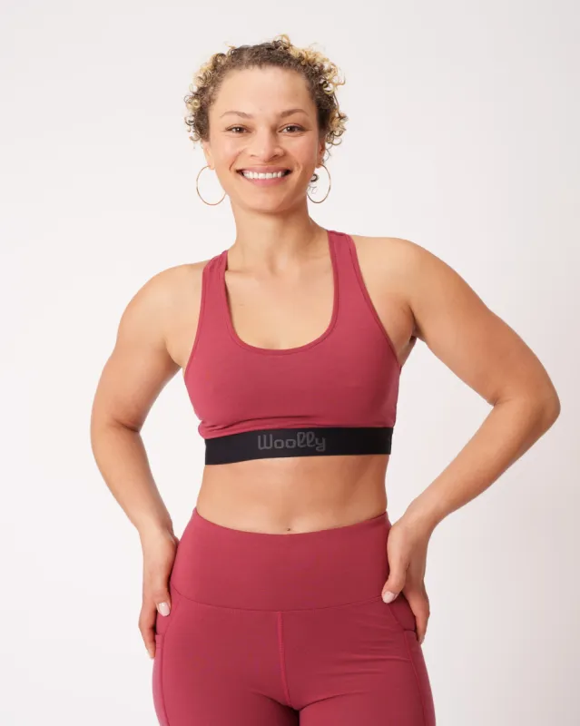 Racerback Bralette sold by Woolly Clothing Co