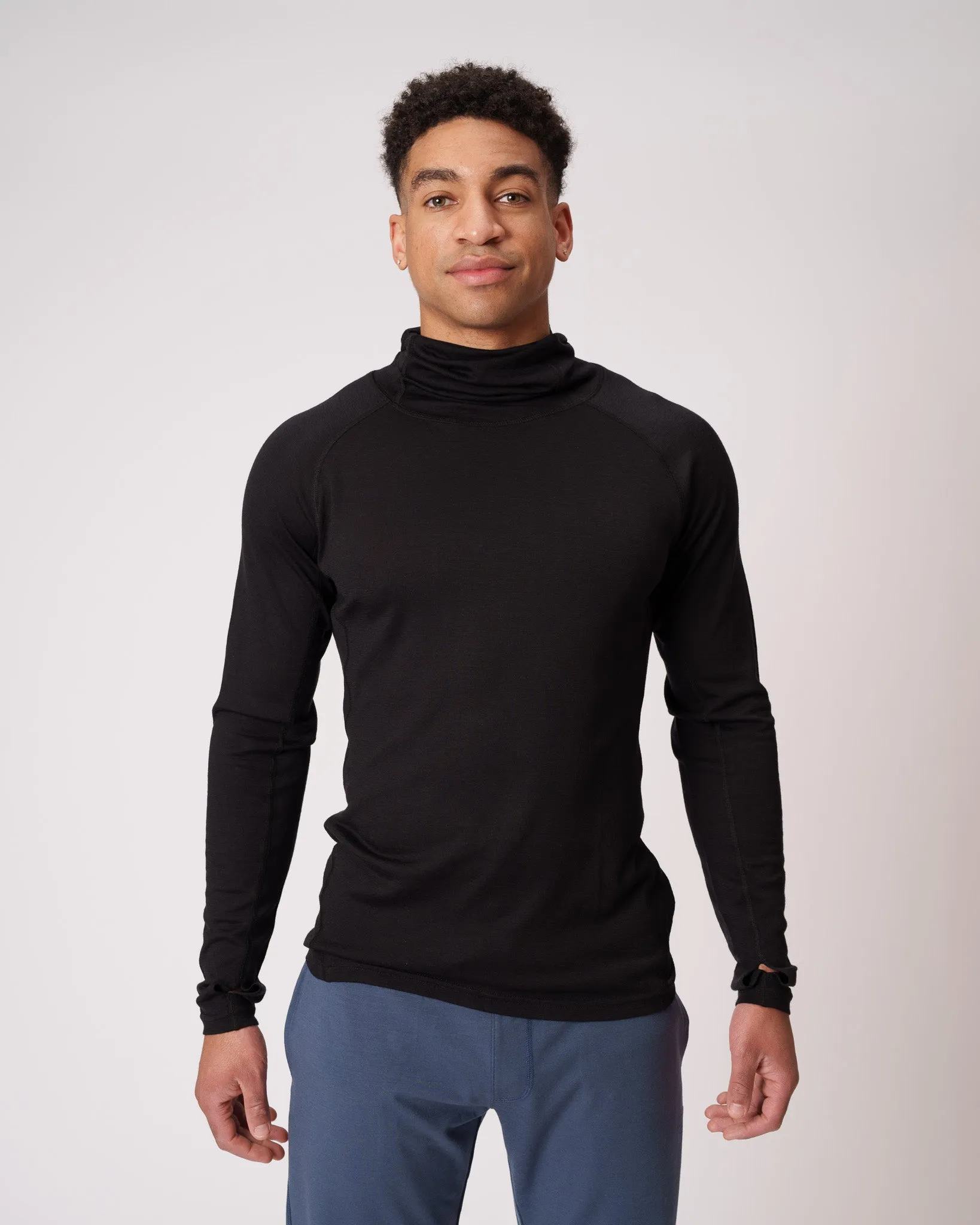 MerinoAire® Lightweight Snorkel Hoodie sold by Woolly Clothing Co product image thumbnail 3