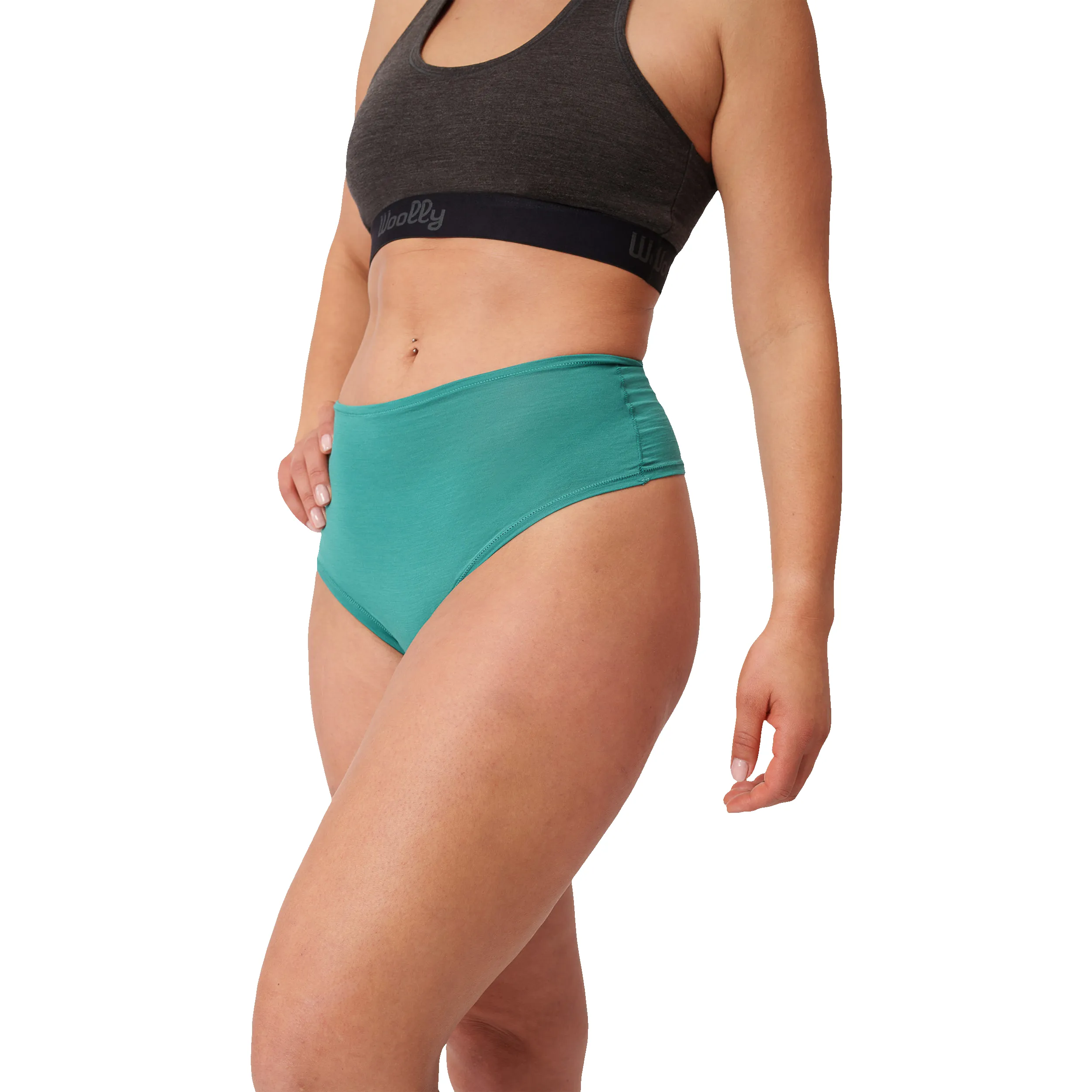 Highwaisted Thong 5 Pack Bundle sold by Woolly Clothing Co