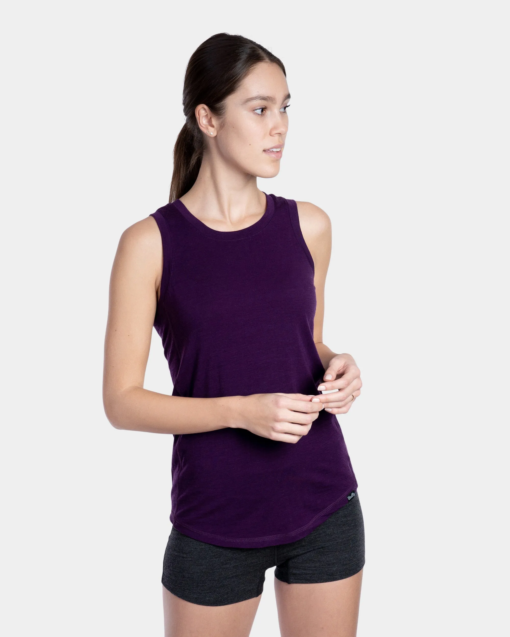 Crew Tank sold by Woolly Clothing Co product image thumbnail 3