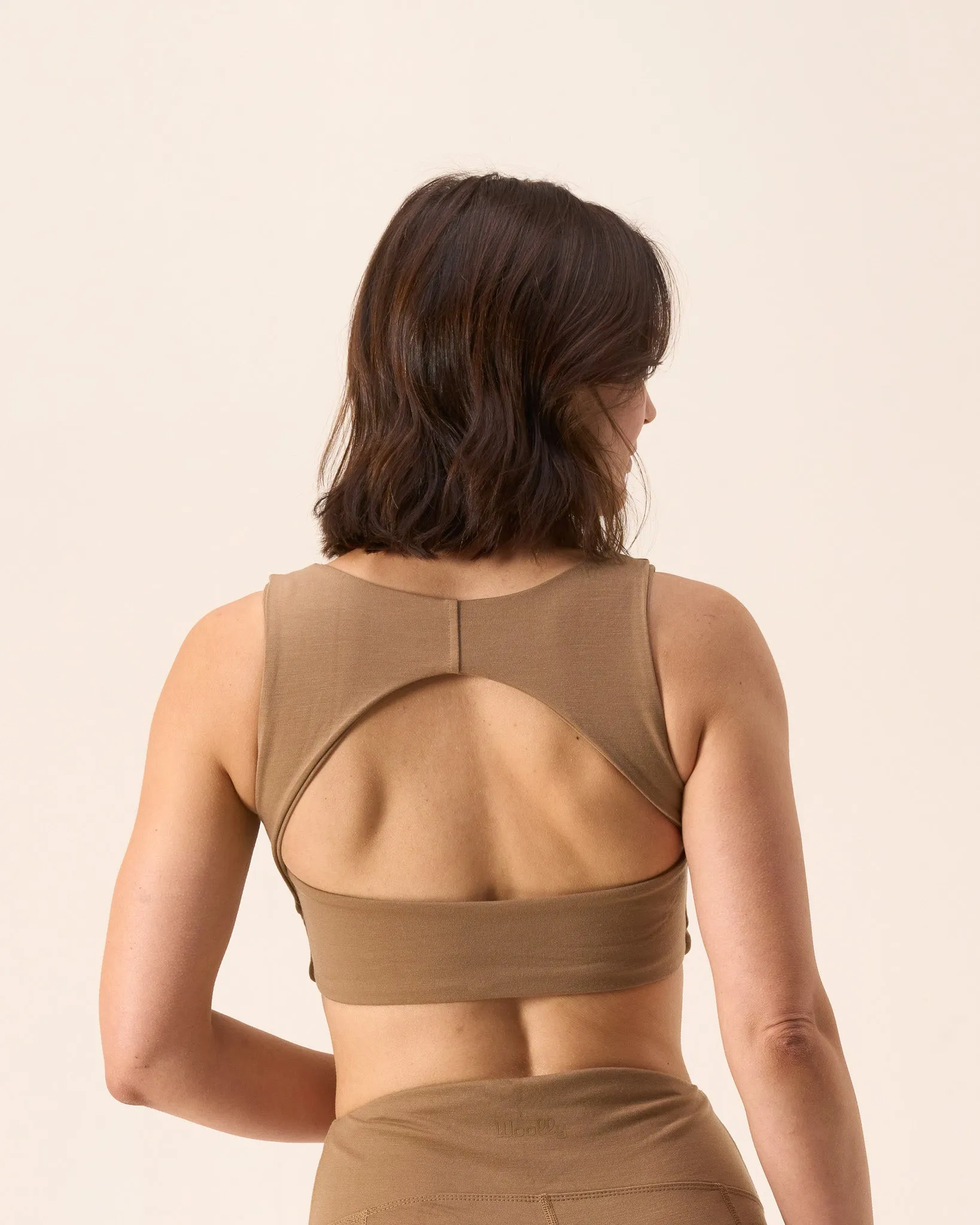 Women’s Open-Back Bralette sold by Woolly Clothing Co product image thumbnail 4