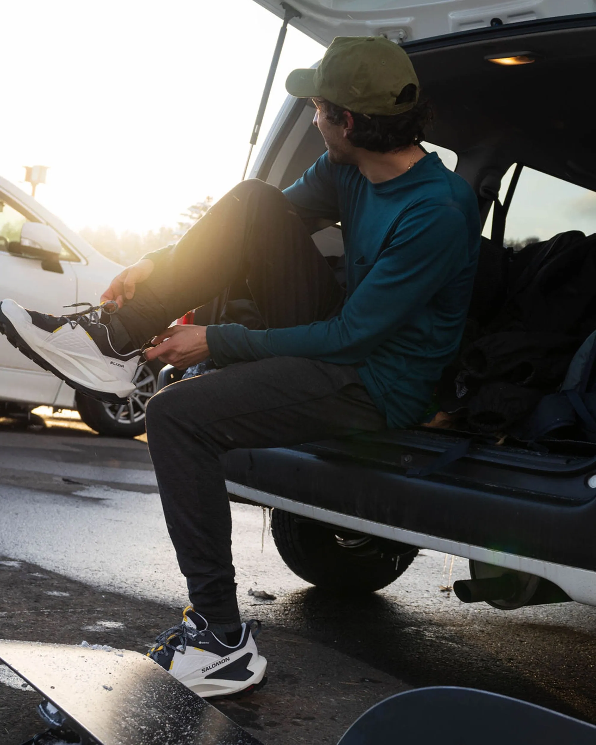 Long Sleeve Pocket Crew Closeout sold by Woolly Clothing Co product image thumbnail 4